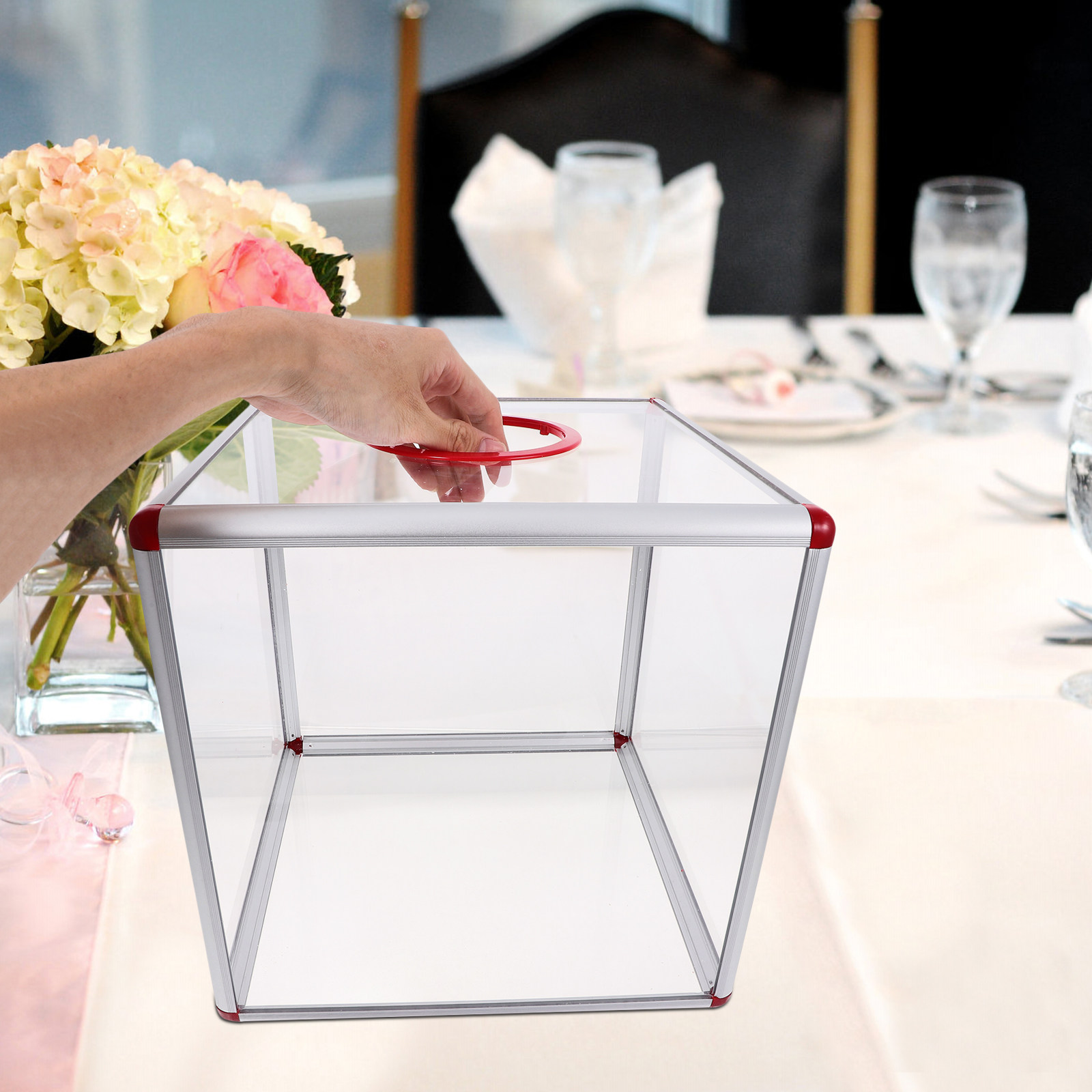 Duża, przezroczysta skrzynka z – Event Party Box recenzja i cena