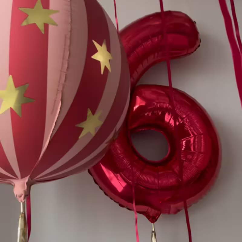 3 szt. czerwonych balonów z nu – Balloon Pump Hand recenzja i cena