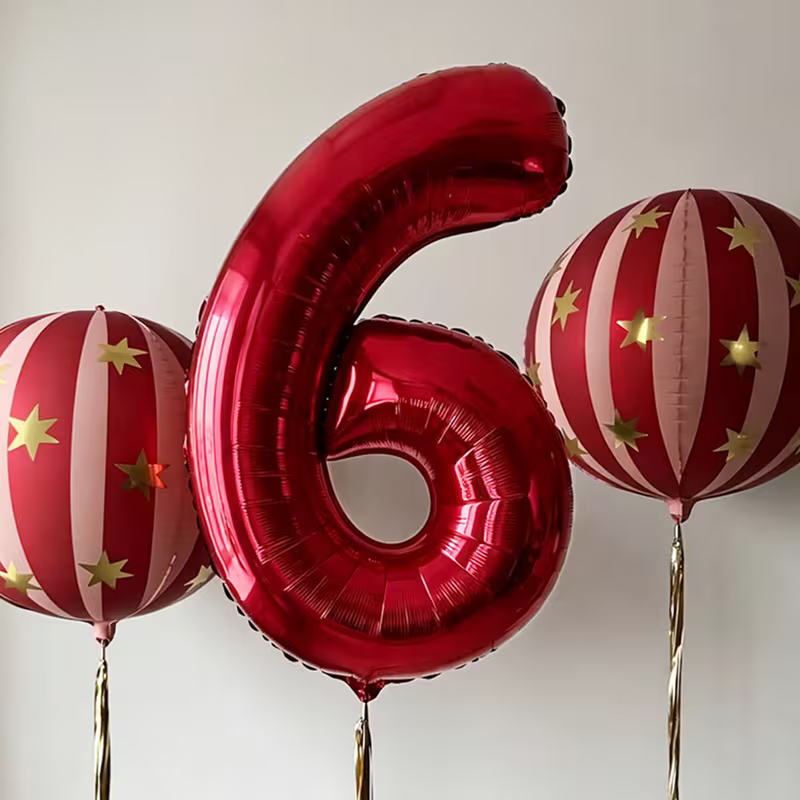 3 szt. czerwonych balonów z nu – Balloon Pump Hand recenzja i cena