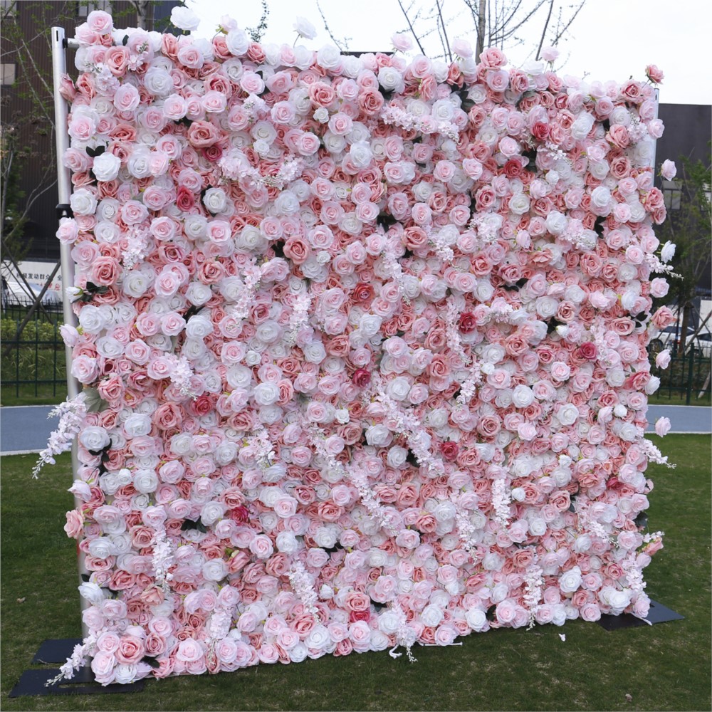 Uflower 5D Różowo-Biała Ściana – Flower Wall Panel recenzja i cena