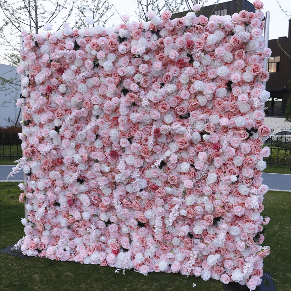 Uflower 5D Różowo-Biała Ściana – Flower Wall Panel recenzja i cena