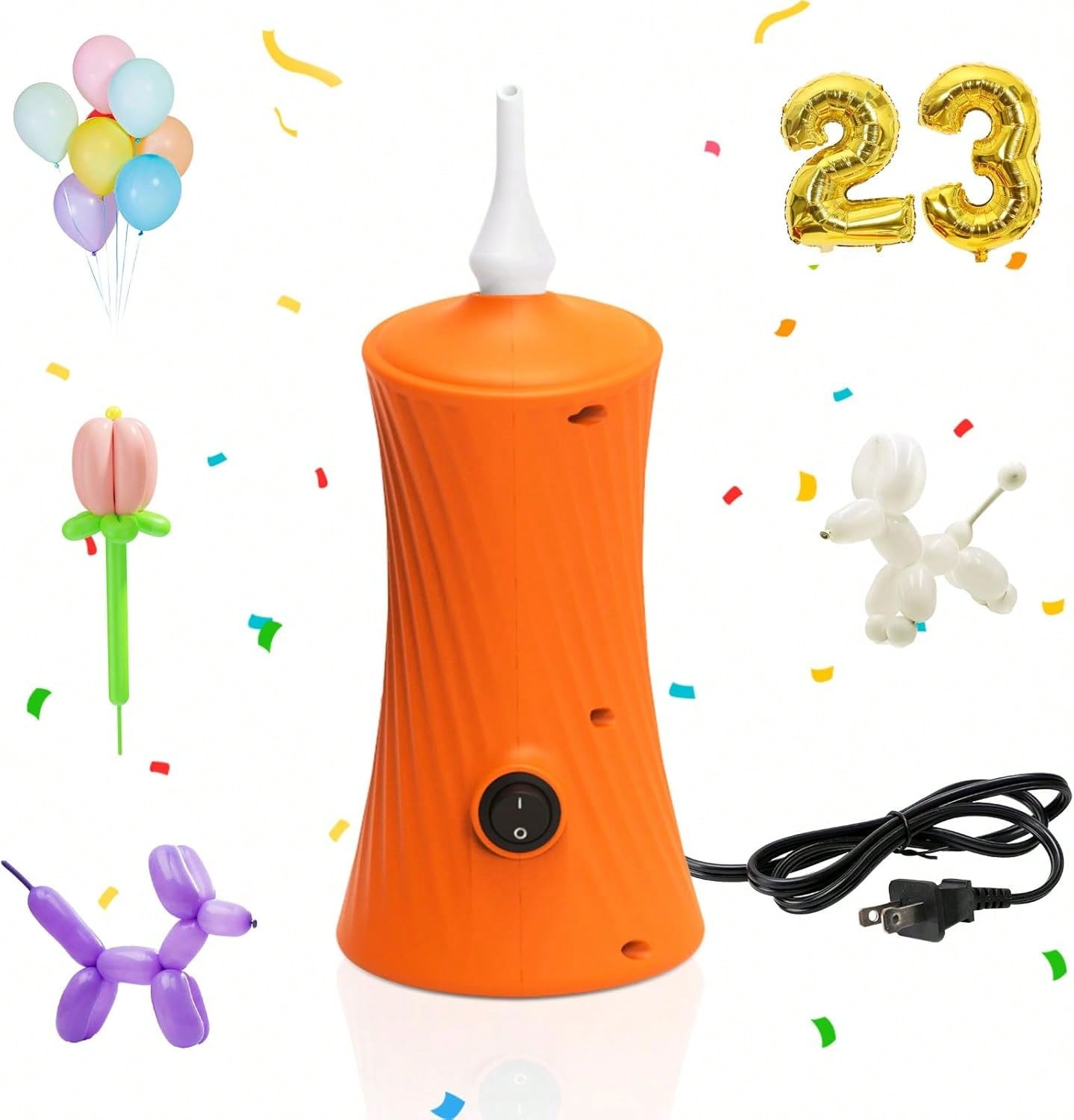 Elektryczna pompka do balonów, – Balloon Pump Hand recenzja i cena