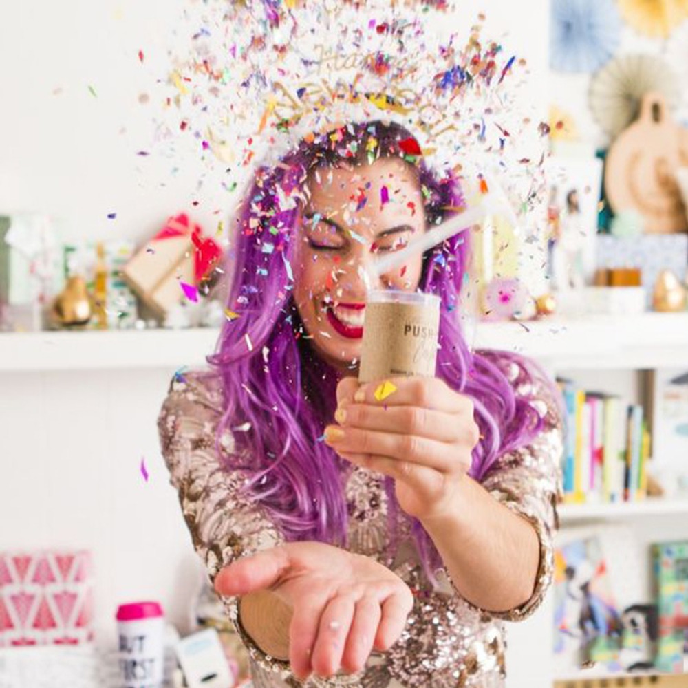 Kolorowe Pastelowe Dekoracje n – Confetti Cannon Tube recenzja i cena